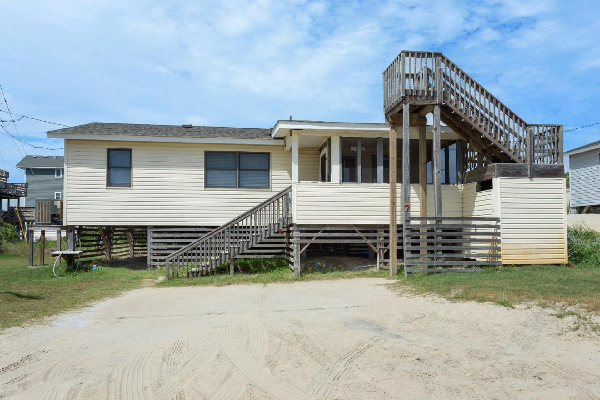 7149 Geris Place 7 Steps To The Beach Nags Head Exteriör bild